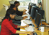 Class of 2009 in the Computer Room