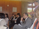 Audience members attending panel at ESCAS Biennial Conference 2011.