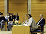 Dr Reza Shah-Kazemi and Professor António Dias Farinha during the audience discussion IIS 2011