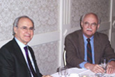 Dr Farhad Daftary and Paul Walker
