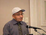 Prof Ismail K. Poonawala, the honoured guest IIS 2013.
