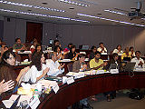participants in a lecture