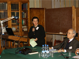 Prof. Irina Fyodorovna Popova, the Director of the IOM IIS 2012.