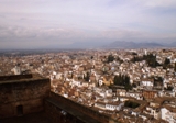 View of Albaycin from Alhambra