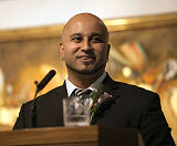 Amaan Pardhan gave the Vote of Thanks at the ceremony